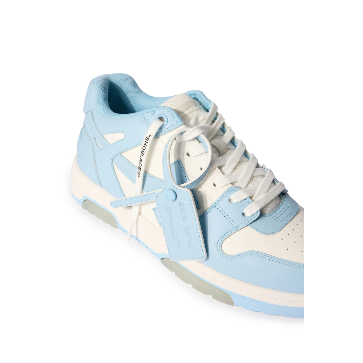 Off-White Out Of Office Sneaker – Light Blue/White Low-Top
