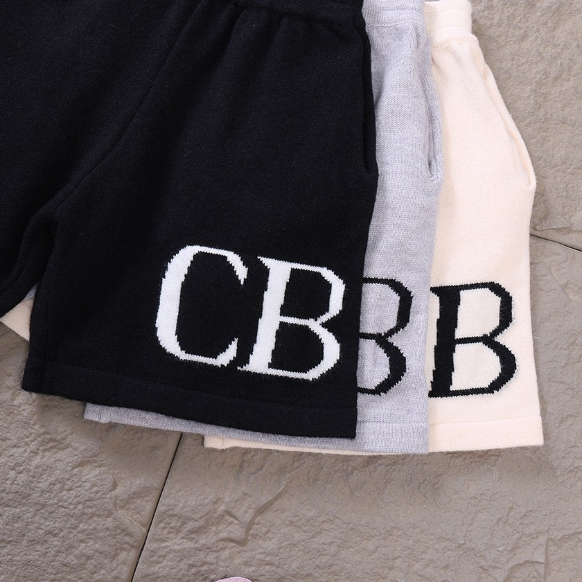 "CB" Shorts Black