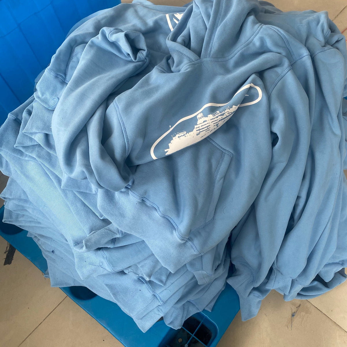 "Alcatraz" Tracksuit Babyblue