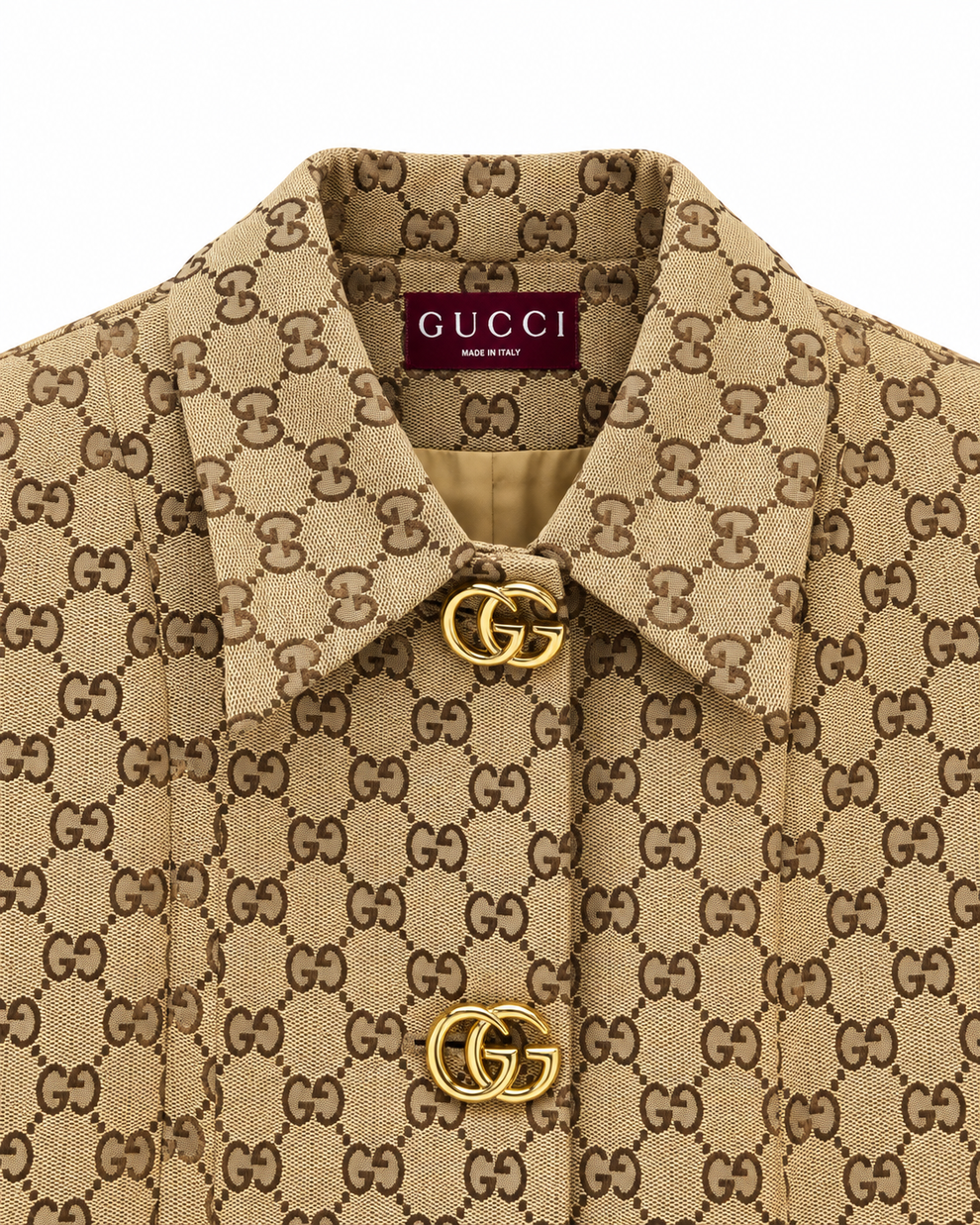 „GG“ Monogram Cropped Jacket