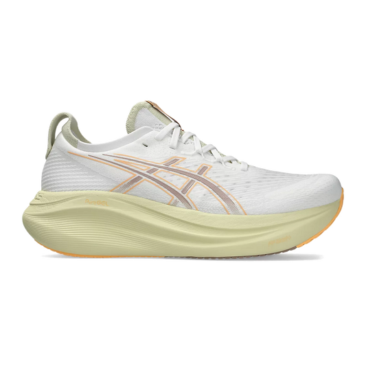 Asics Gel Nimbus 27 White - Fawn Mens