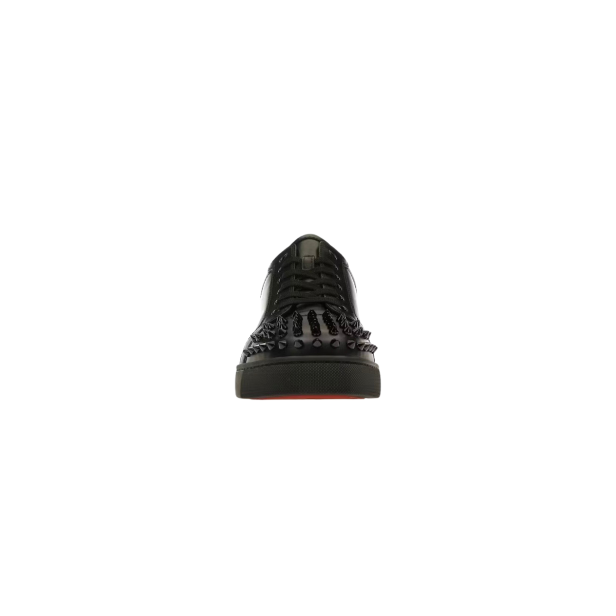 Christian Louboutin Spikes Triple Black Sneakers