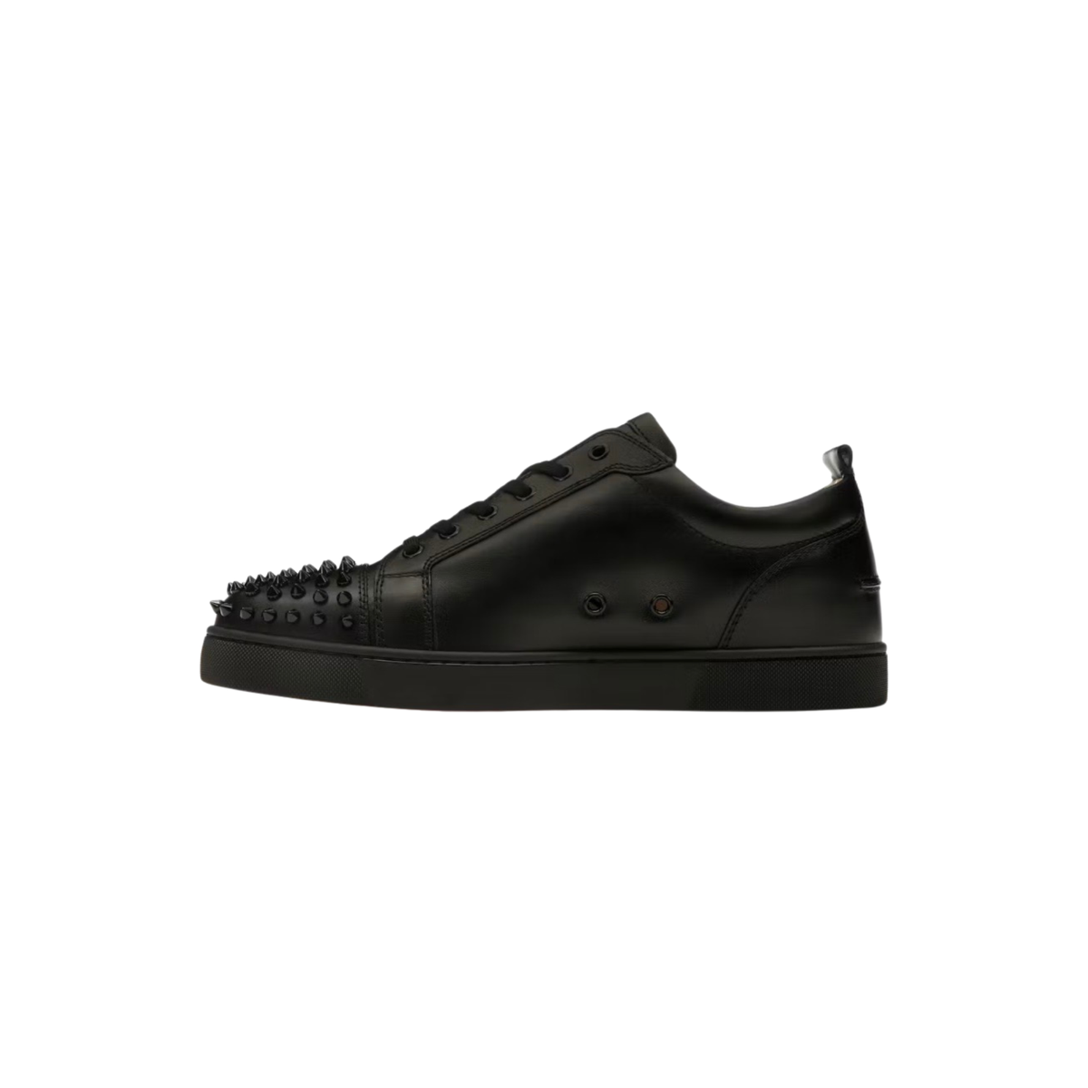 Christian Louboutin Spikes Triple Black Sneakers
