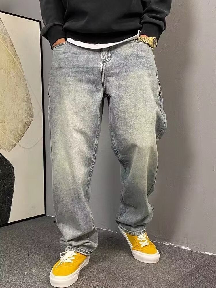 "Washed" Baggy Jeans