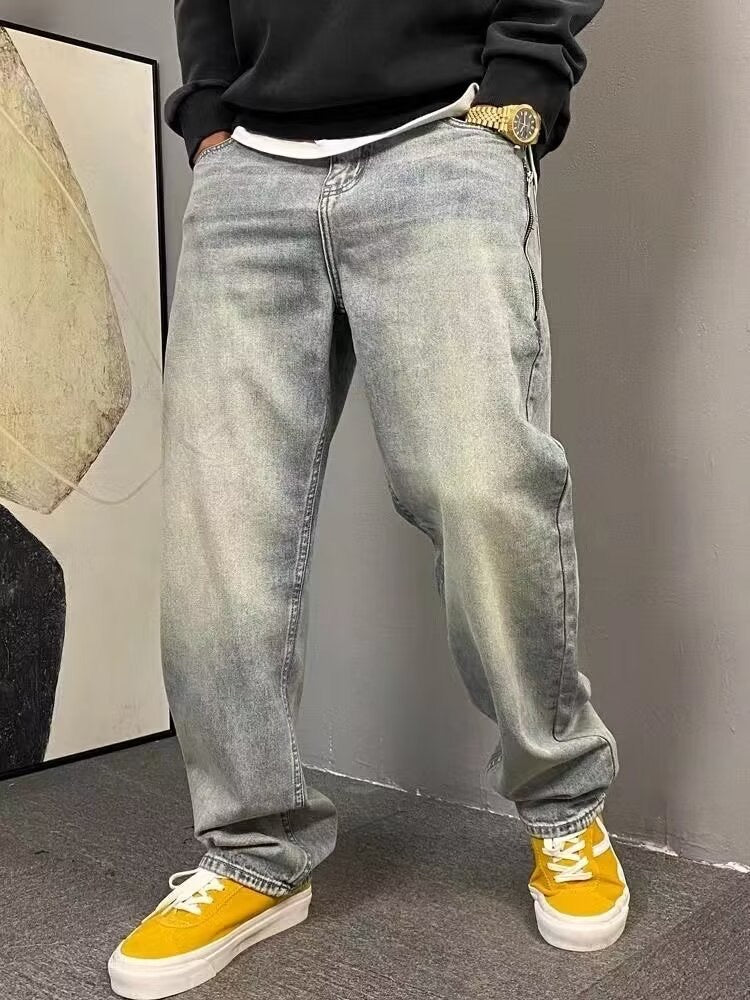 "Washed" Baggy Jeans