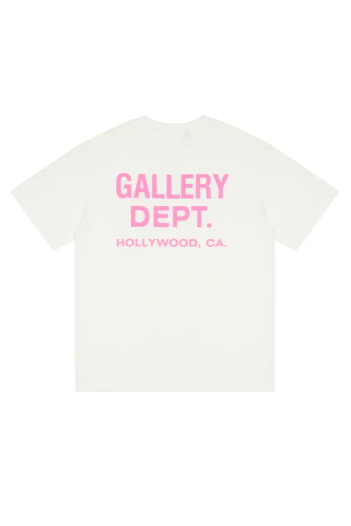 "Dept" Tee Pink
