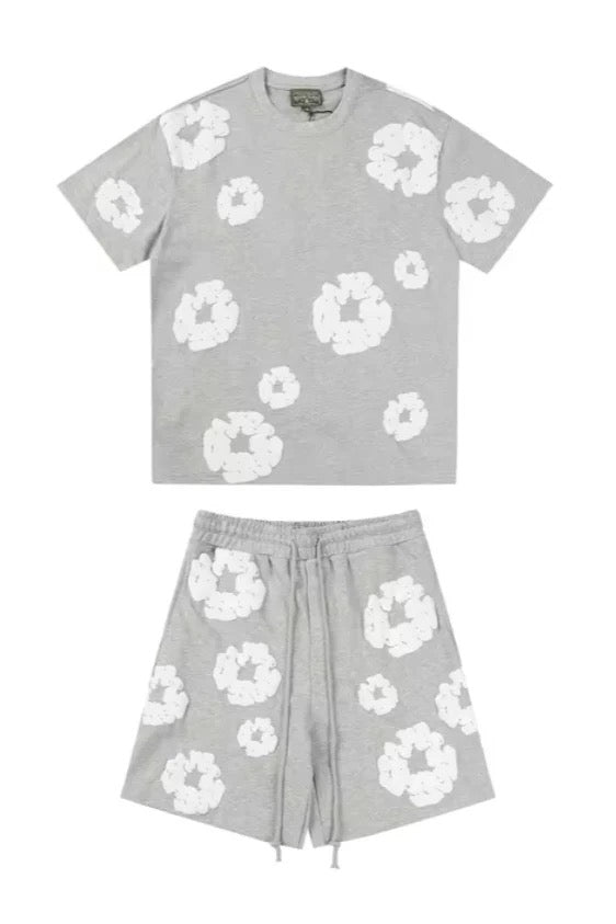 "Flower" Short Set