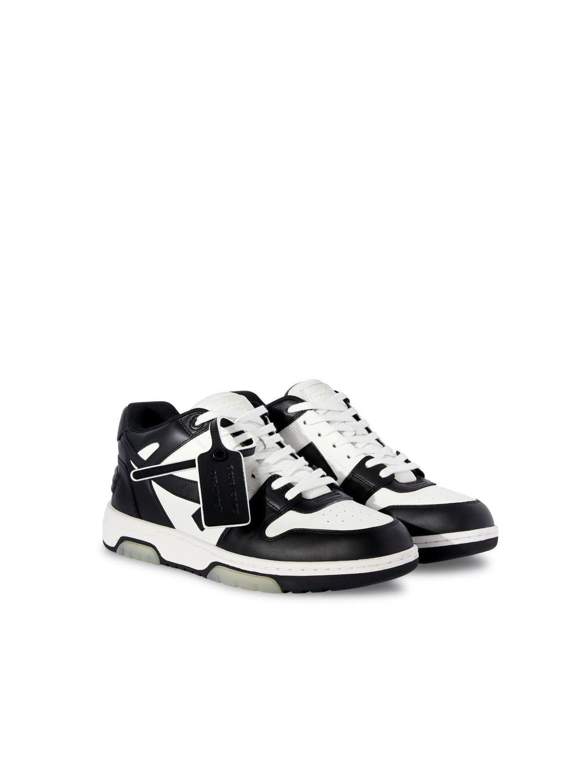 "Off" Sneaker Black/White