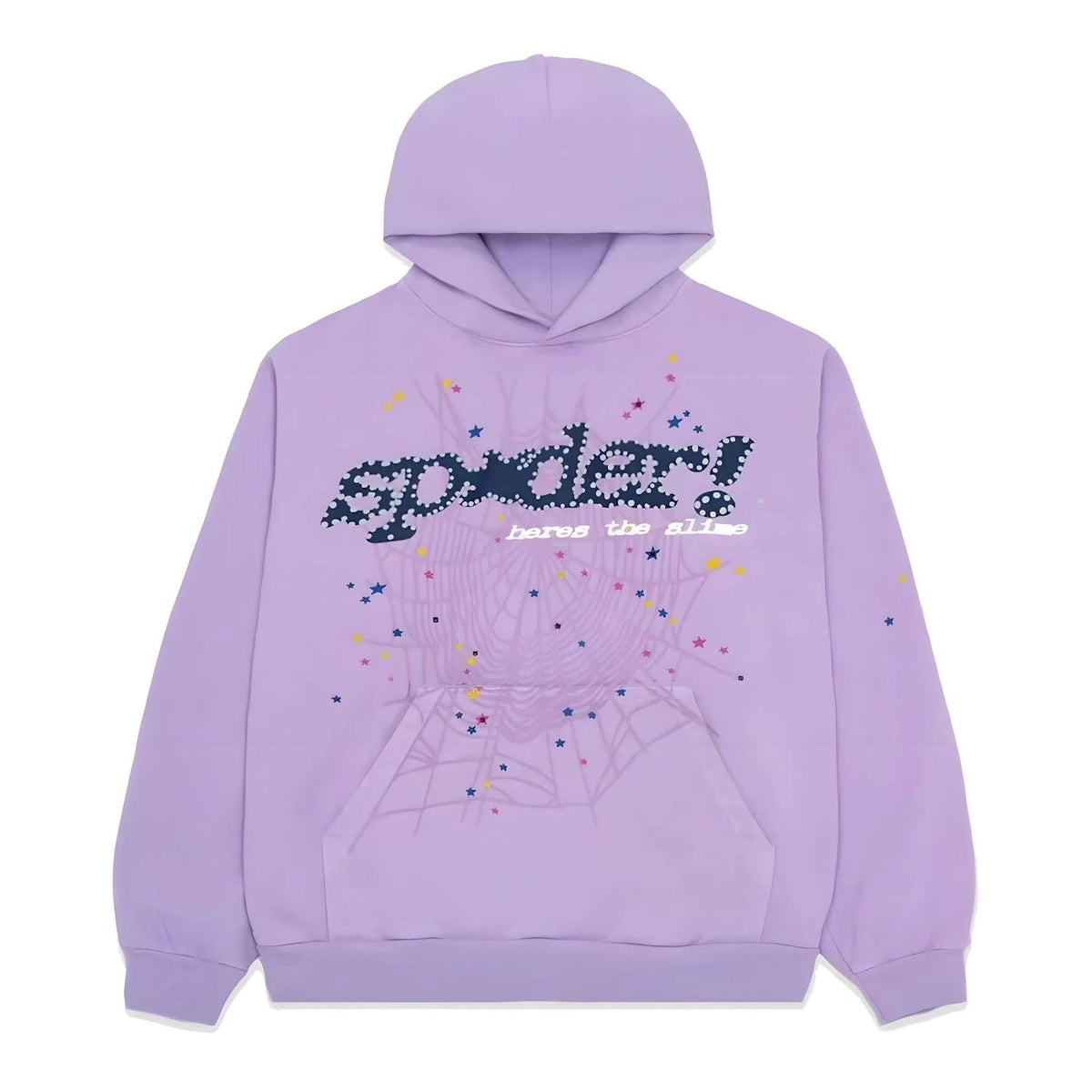 "Sp5der" Hoodie Lilac