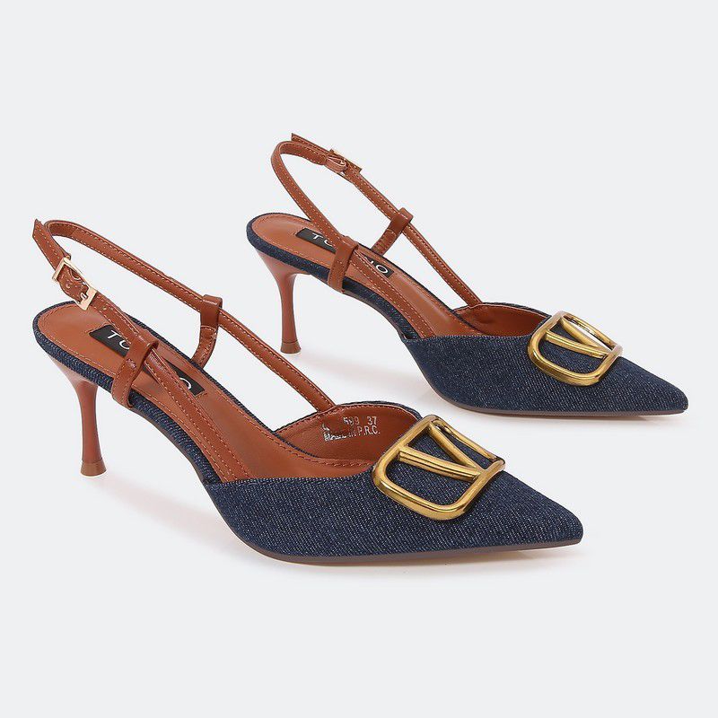 ""Blue V" Heels