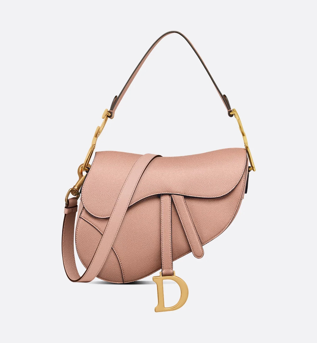 "CD" Saddle Bag Rosa