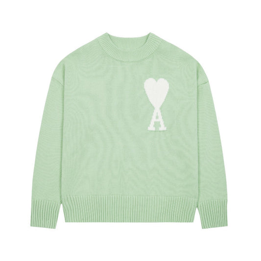 "Heart" - Sweater Mint