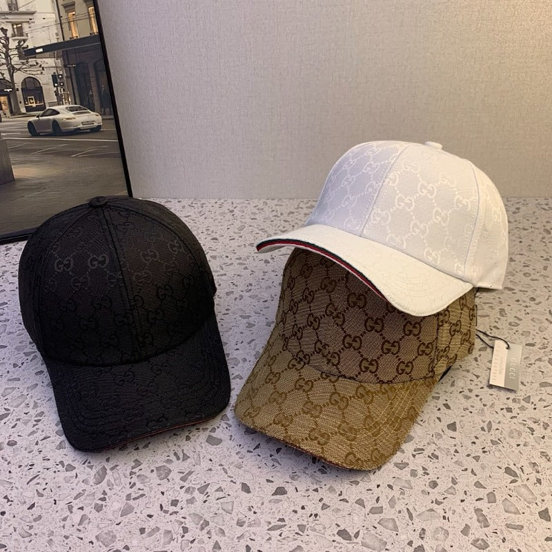 GUH21 Monogram Baseball Cap with Curved Brim