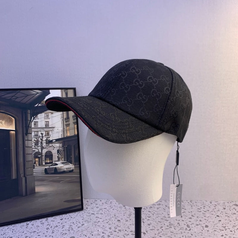 GUH21 Monogram Baseball Cap with Curved Brim