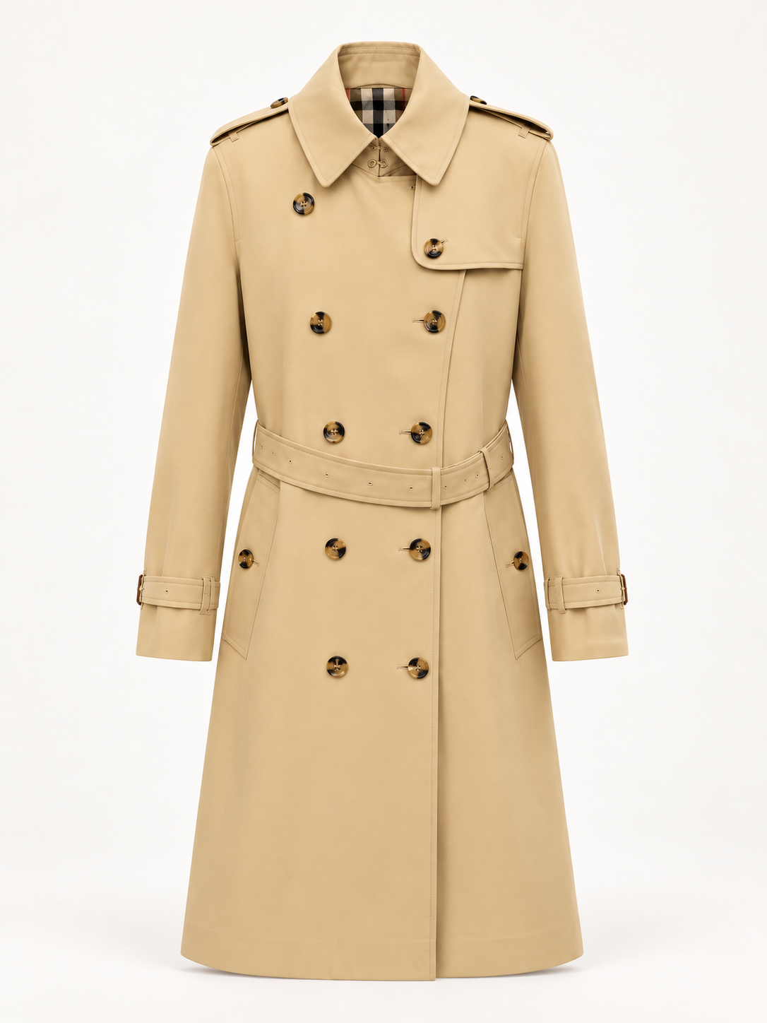 „BB“ Heritage Check Trench Coat