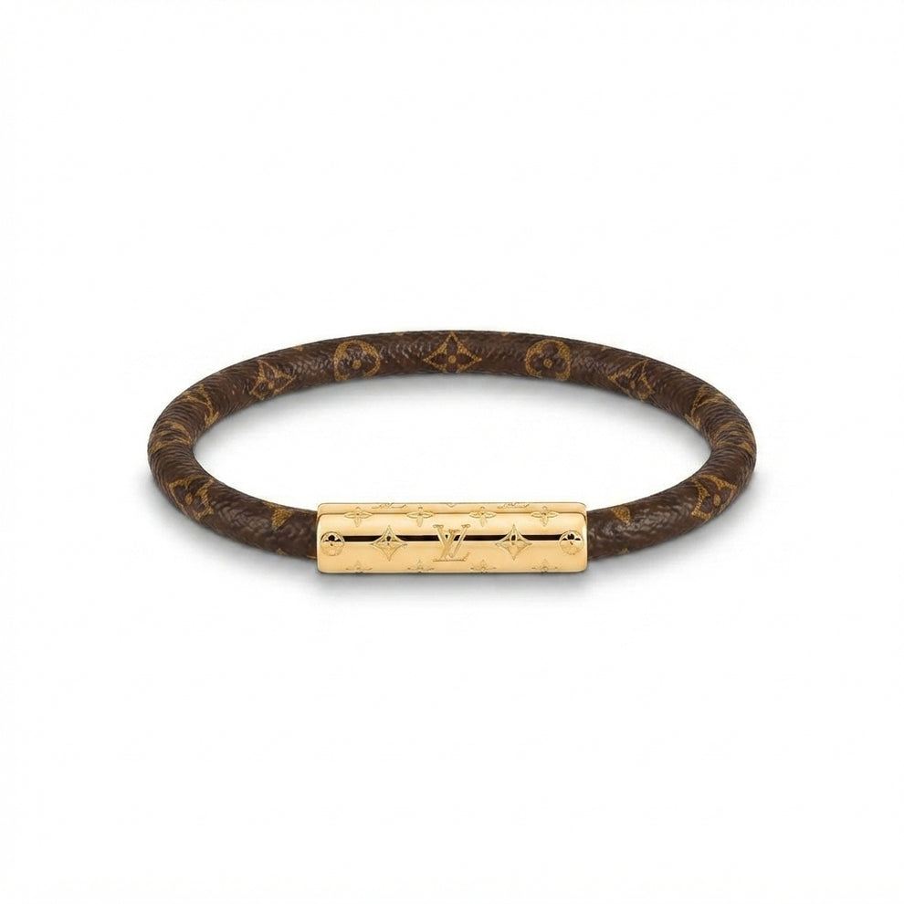 LV Héritage Monogram Gold Bracelet